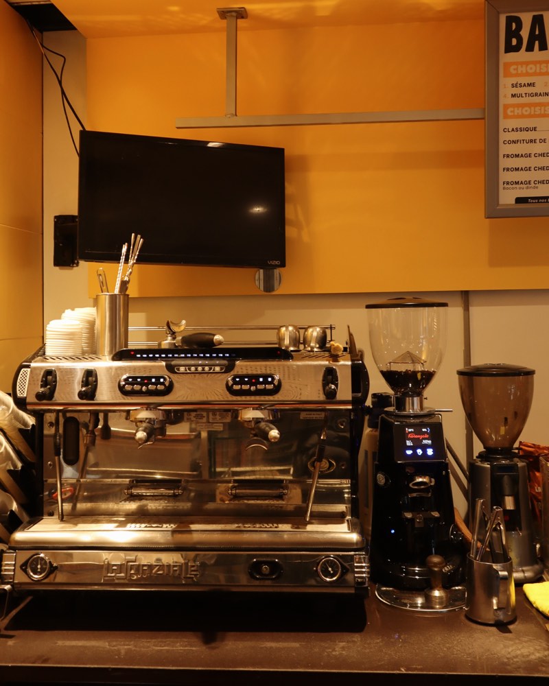 Machine espresso professionnelle du comptoir Le Grab